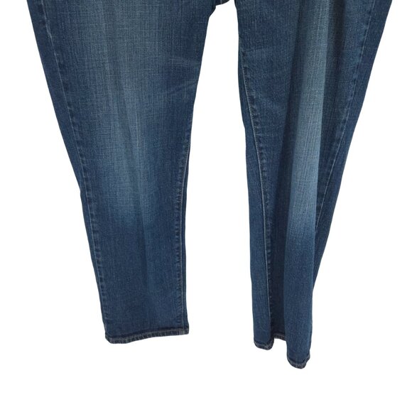 Levi Boyfriend Mid Rise Jeans Dark Blue Wash Classic 32 - Picture 3 of 16